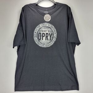 Grand Ole Opry Nashville Tennessee 100th Anniversary Music T Shirt Men 2XL Black
